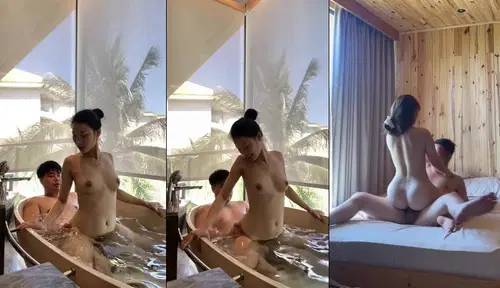 Từ bồn tắm đến giường ngủ kỷ niệm đụ em ở homestay